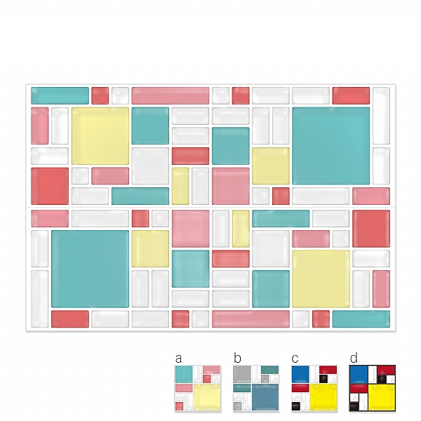 3D Mosaic Tile Sticker